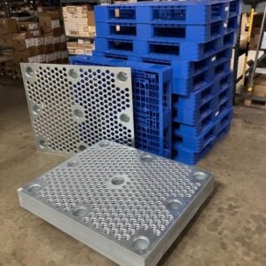 Galvanized Steel Pallets — 48×40, 6,600 lb Capacity